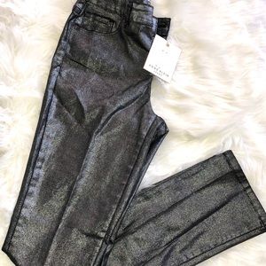 Anne Klein Metallic Jeans